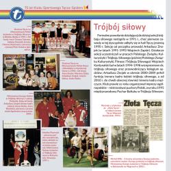plansza nr 23 z wystawy planszowej "75 lat Klubu Sportowego Tęcza-Społem"