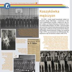plansza nr 8 z wystawy planszowej "75 lat Klubu Sportowego Tęcza-Społem"