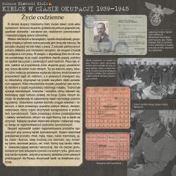Kielce w czasie okupacji 1939 - 1945 plansza 8