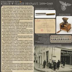 Kielce w czasie okupacji 1939 - 1945 plansza 9
