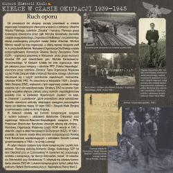Kielce w czasie okupacji 1939 - 1945 plansza 14
