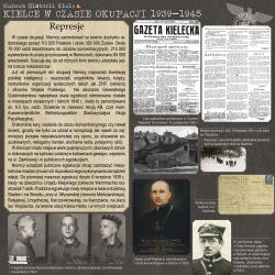 Kielce w czasie okupacji 1939 - 1945 plansza 11