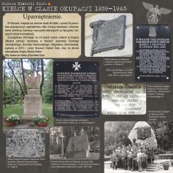Kielce w czasie okupacji 1939 - 1945 plansza 19