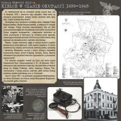 Kielce w czasie okupacji 1939 - 1945 plansza 4