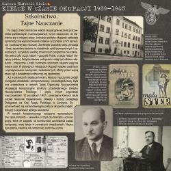 Kielce w czasie okupacji 1939 - 1945 plansza 9