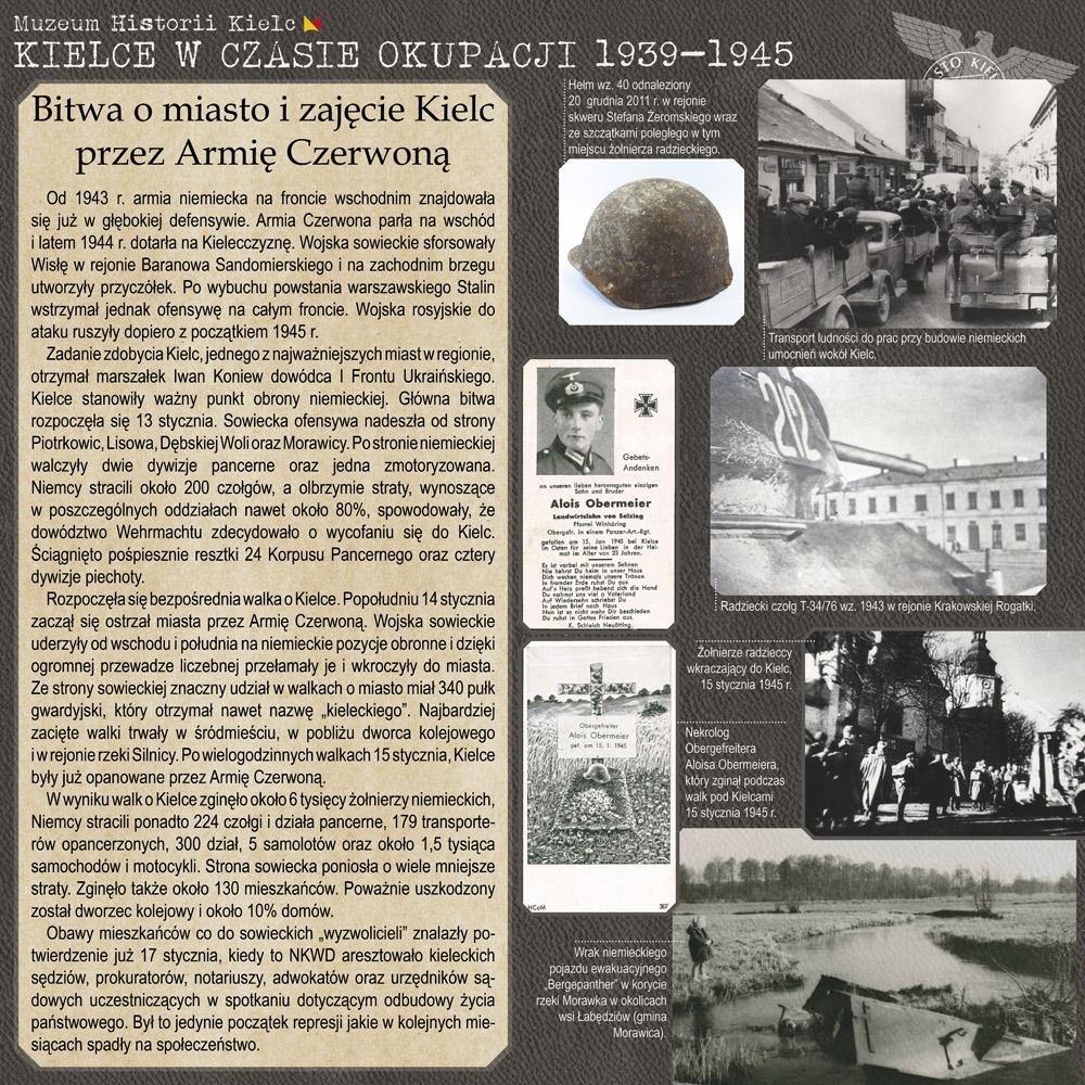 Kielce w czasie okupacji 1939 1945 Muzeum Historii Kielc