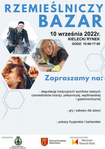 bazar rzemieslniczy w kielcach plakat