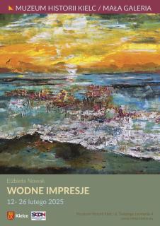 Plakat wystawy "Wodne Impresje"6