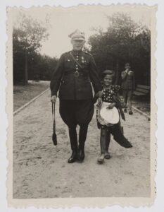 Kielce, gen. bryg. Juliusz Zulauf z dziećmi