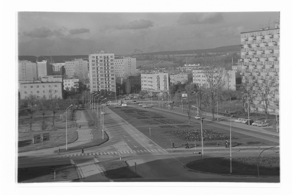 Kielce, skrzyżowanie ulic Zagórskiej, Źródłowej i alei Lenina (obecnie Tarnowska)